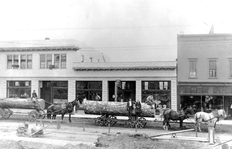 Main Street in Edmonds WA 1910