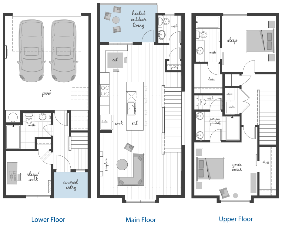 Floorplan 1617 Moray at Maltby Village