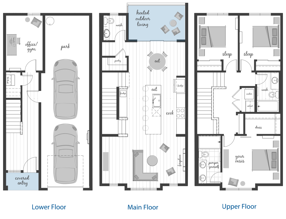 Floorplan 1815 Moray at Maltby Village